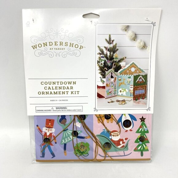 Target Gingerbread House Paper Kid's Activity Christmas Advent Calendar - Wonder - Picture 1 of 7